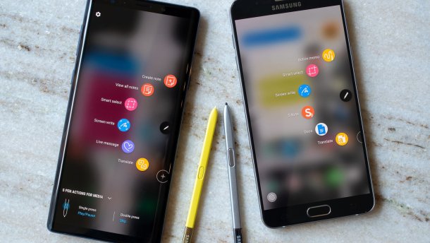 Android 9 уже доступна на Samsung Galaxy Note 9