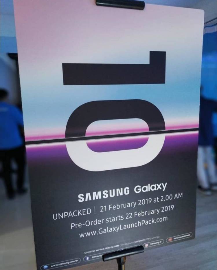 Стала известна дата начала продаж Samsung Galaxy S10