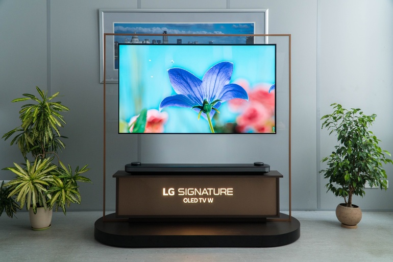  тумба-саундбар, LG Signature OLED TV R