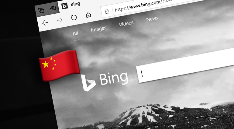 Блокировка популярного американского поисковика Bing от Microsoft