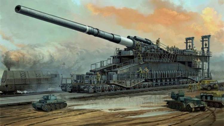 biggest artillery