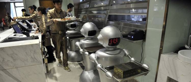 robots on work