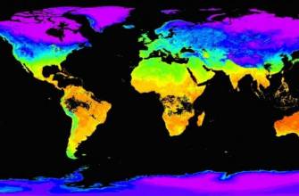 temperature map