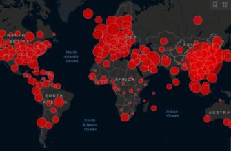 coronavirus map